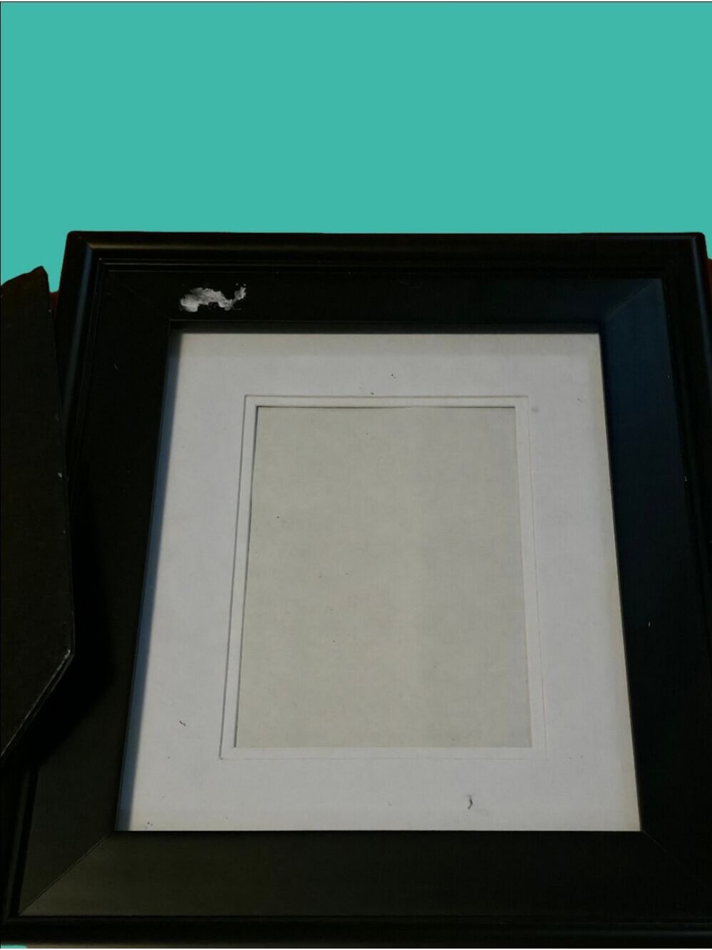 4/$25 Deal! Black Photo Frame with White Double Mat